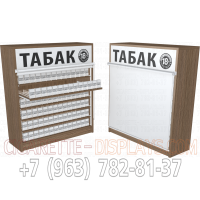 Табачный шкаф с шестью уровнями полок пушерная система