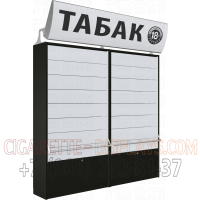 Шкаф тандем для сигарет с восьмью синхронизированными дверками